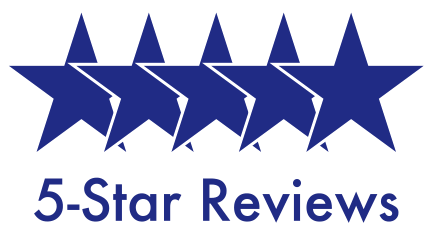 5-star reviews